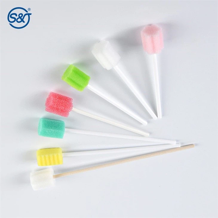 Disposable Oral Care Sponge Swabs
